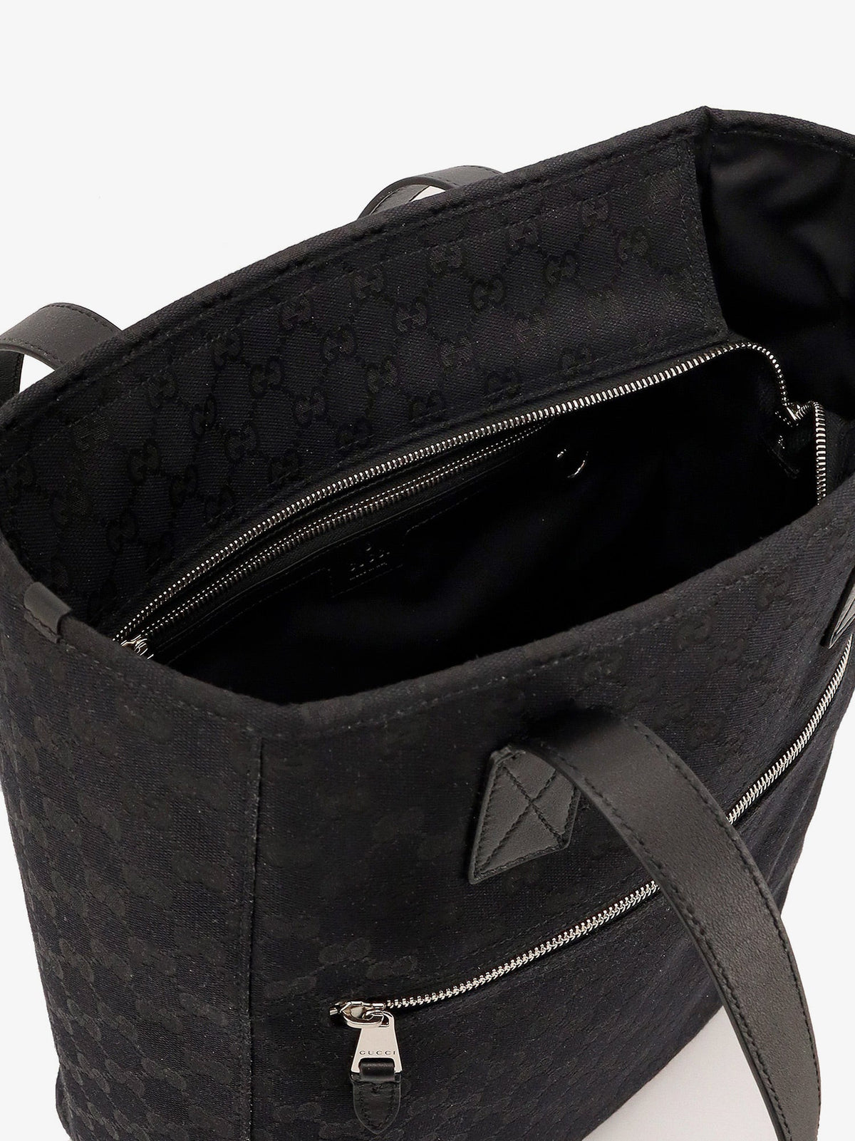 Gucci Men Gg Fabric Shopping Bag