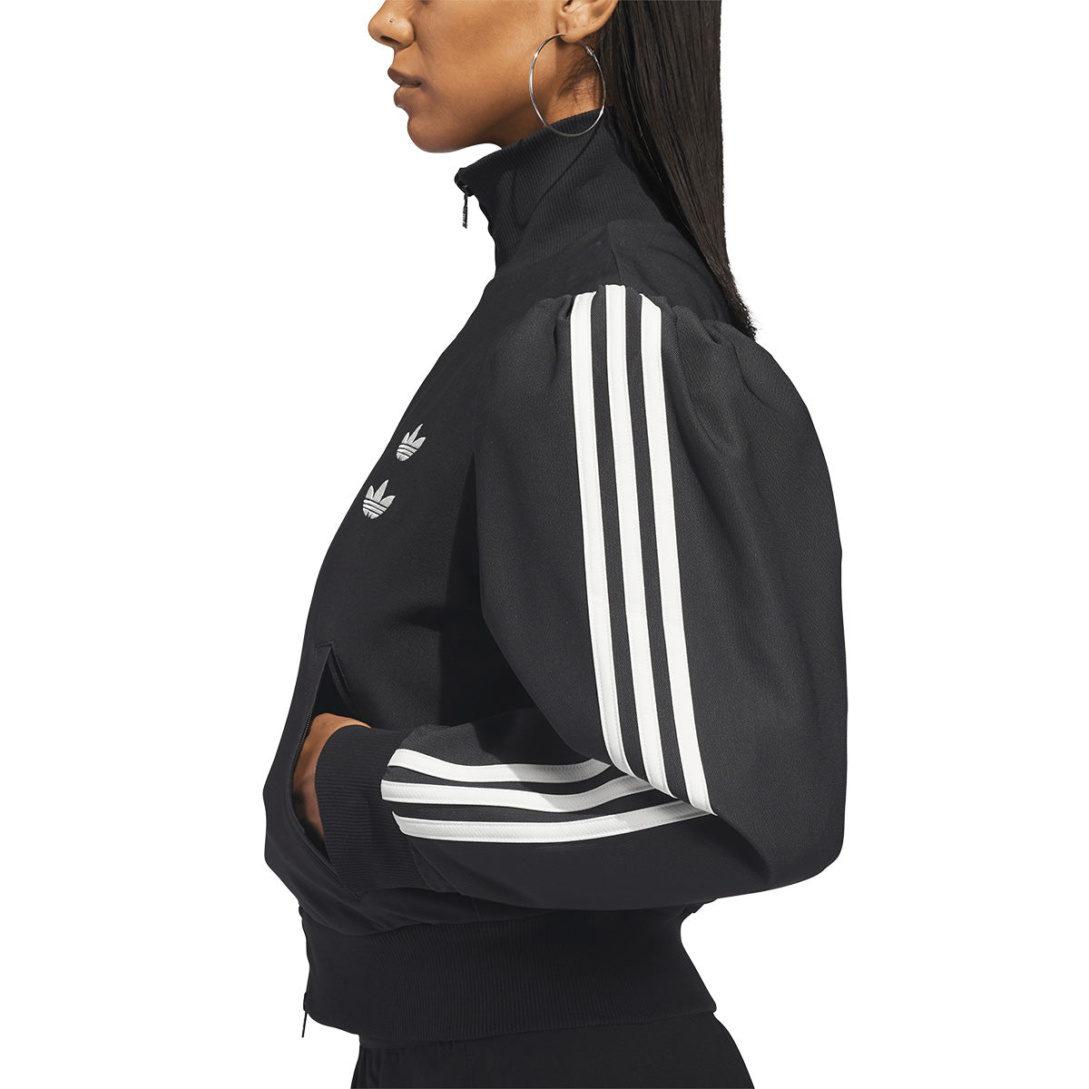 '+ Willy Chavarria Wmns Blouse Track Jacket 'Black'