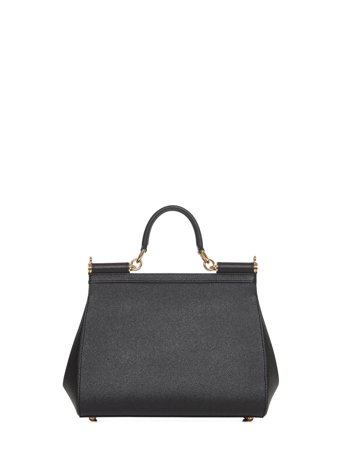 Dolce & Gabbana Women Black Large Sicily Handbag