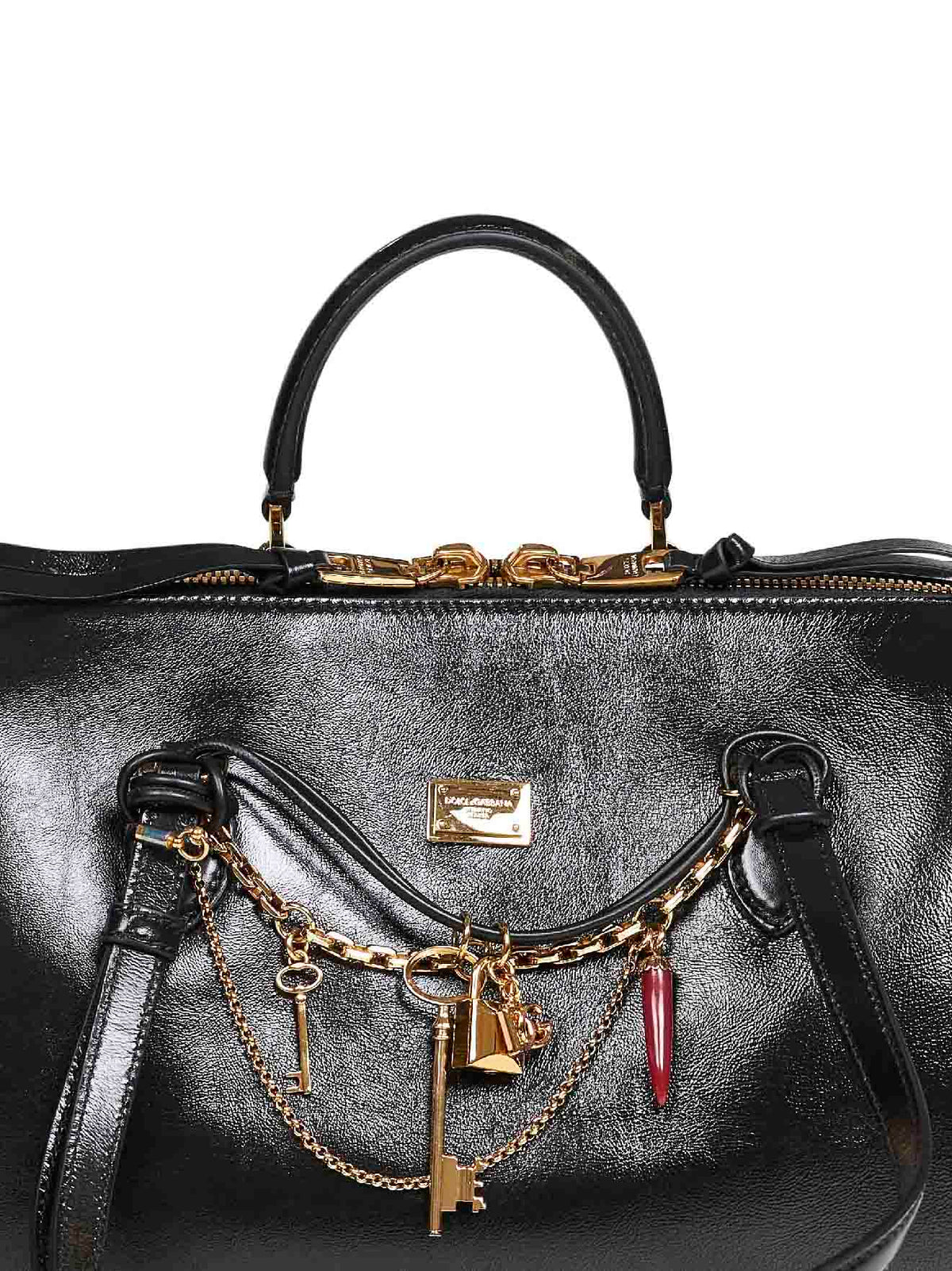Dolce & Gabbana Women Black Vittoria Handbag