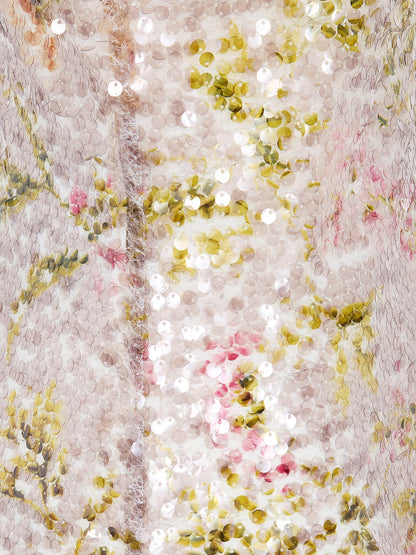 Alberta Ferretti Women Printed Sequins Long Dress