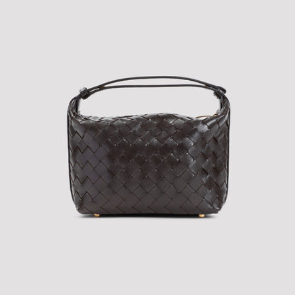 Bottega Veneta Mini Wallace Intreccio 15 Handbag Women