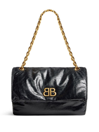 Balenciaga Women Medium Monaco Chain Bag
