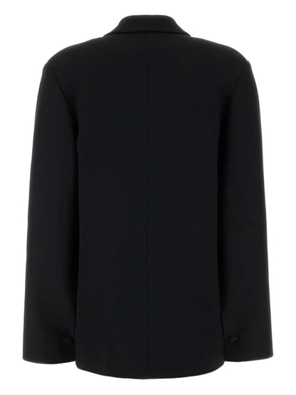 Alberta Ferretti Women Cady Stretch Oversized Jacket