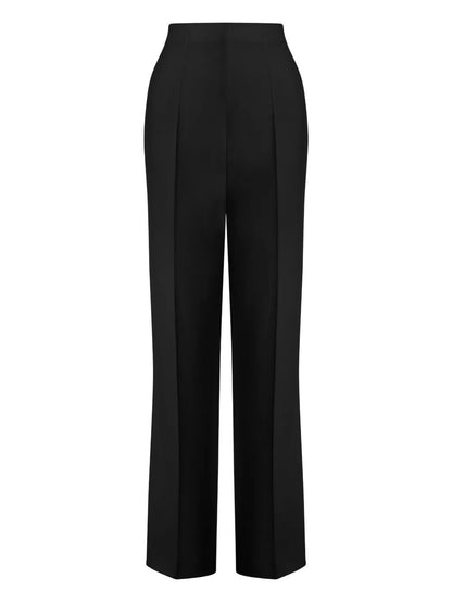 Alberta Ferretti Women Cady Stretch Classic Trousers