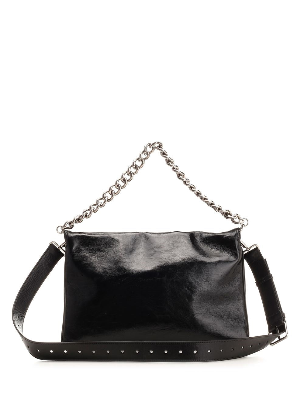 Balenciaga Women "Bb Soft Flap" Large Shoulder Bag