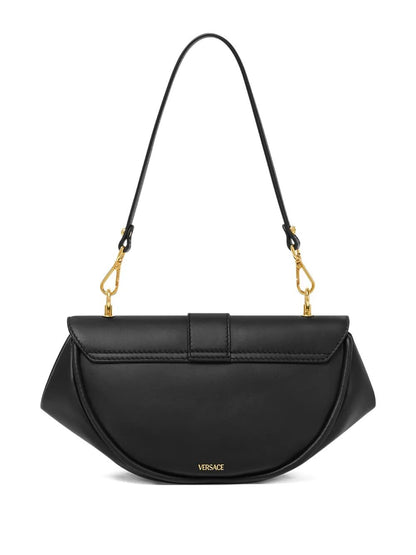 Versace Women "Virtus" Medium Shoulder Bag Calf Leather