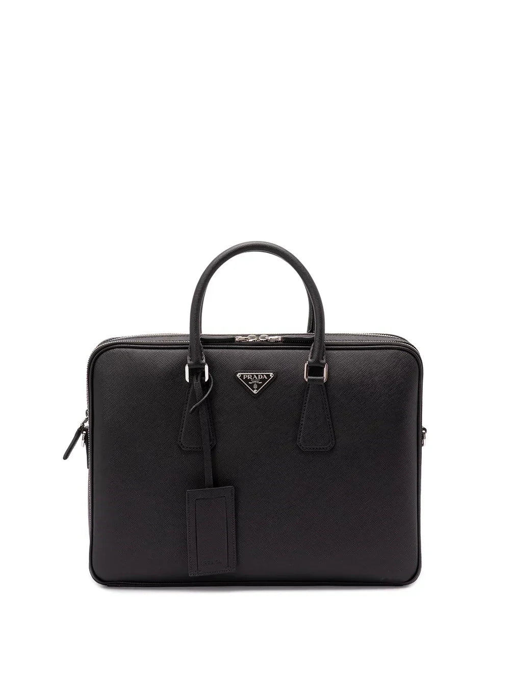Prada Men Saffiano Leather Briefcase