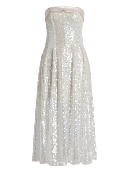 Alberta Ferretti Women Midi Sequins Dress