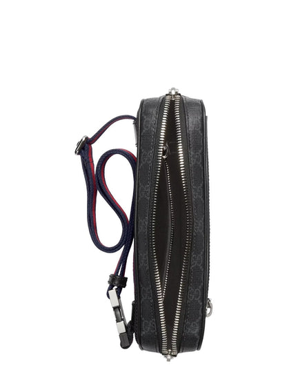 Gucci Men Pouch Gg Black