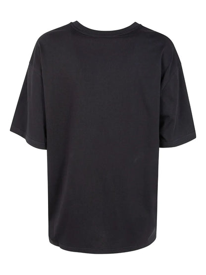 A.P.C. Women "Boxy Micro Logo Gots" T-Shirt