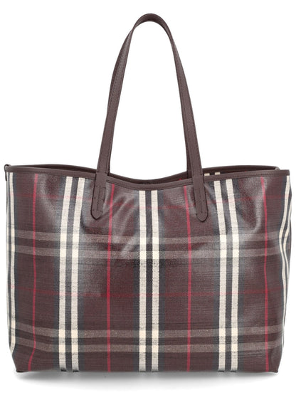 Burberry Women "Highlands" Medium Tote Bag
