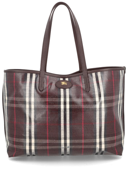 Burberry Women "Highlands" Medium Tote Bag