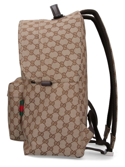 Gucci Men Fabric Backpack Gg