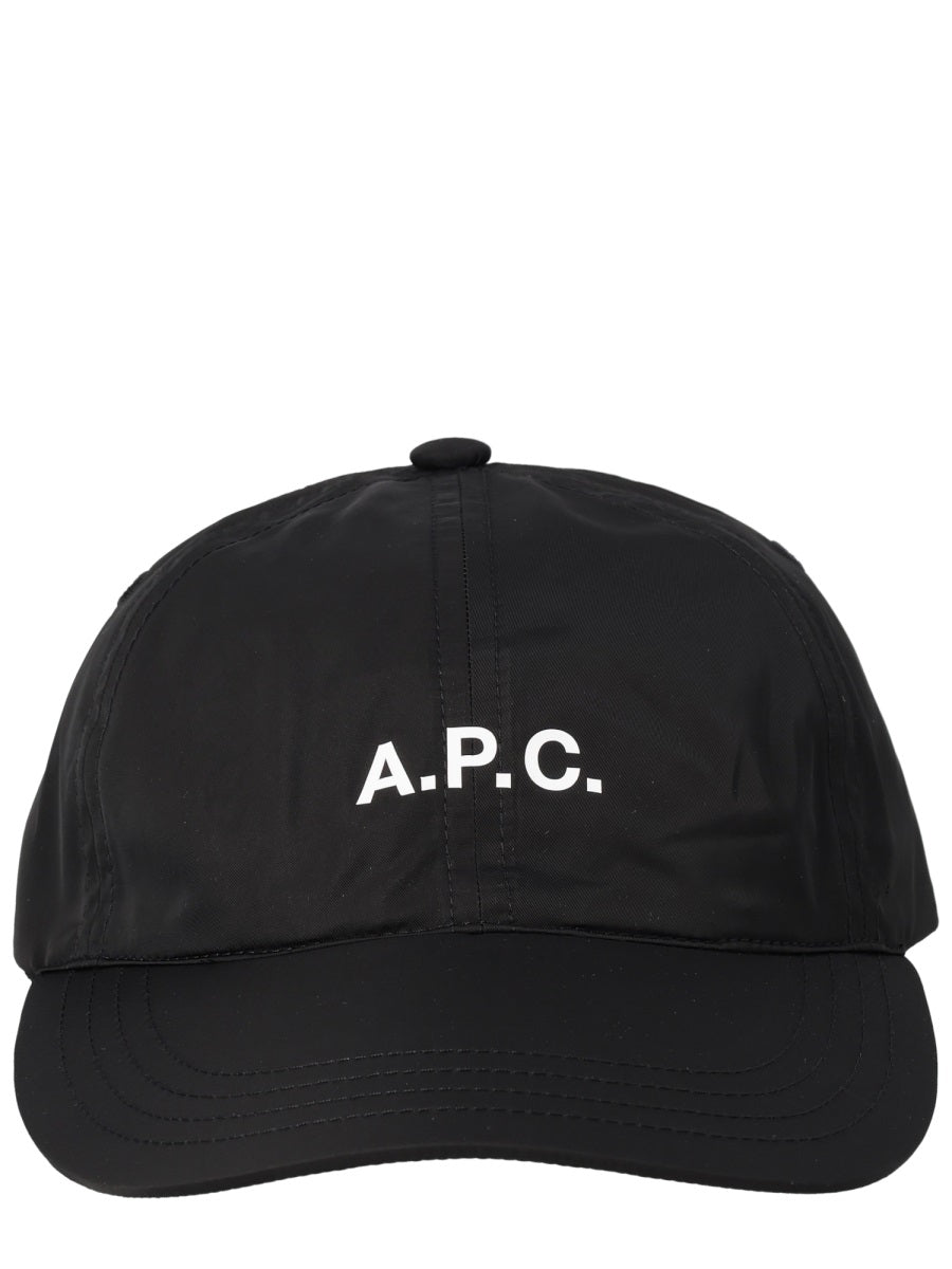 A.P.C. Men Baseball Cap With Logo