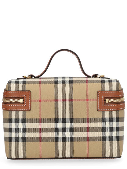 Burberry Women "Vanity Check" Bag