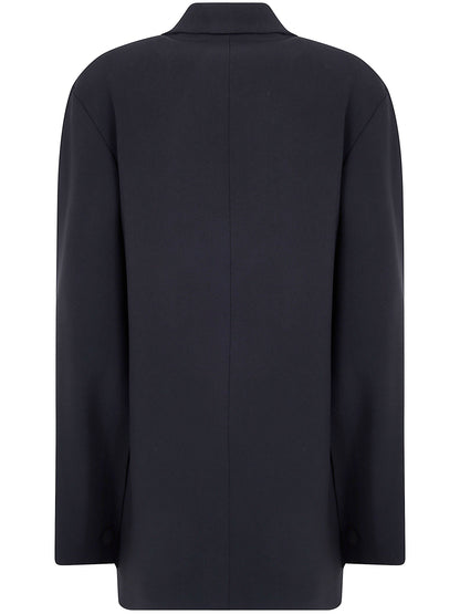 Alberta Ferretti Women Cady Stretch Oversized Jacket