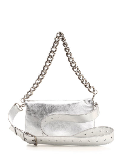 Balenciaga Women "Flap Bb Soft" Small Shoulder Bag