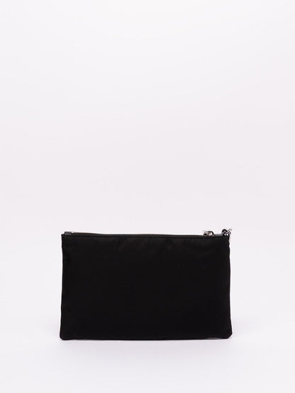 Prada Men Re-Nylon And Saffiano Leather Pouch