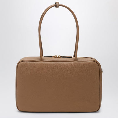 Prada Large Duffle Bag In Caramel Leather Women