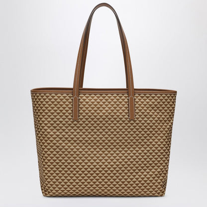 Prada Caramel-Coloured Bag In Printed Re-Nylon Women