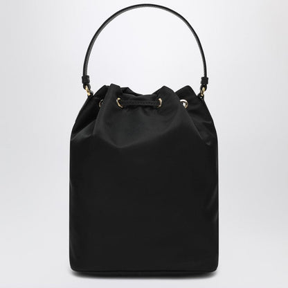 Prada Prada Duet Black Re-Nylon Bucket Women