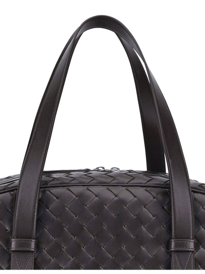 Bottega Veneta Men Medium Intrecciato Travel Bag