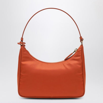 Prada Re-Edition 2005 Mini Bag In Papaya-Colored Re-Nylon And Saffiano Leather Women