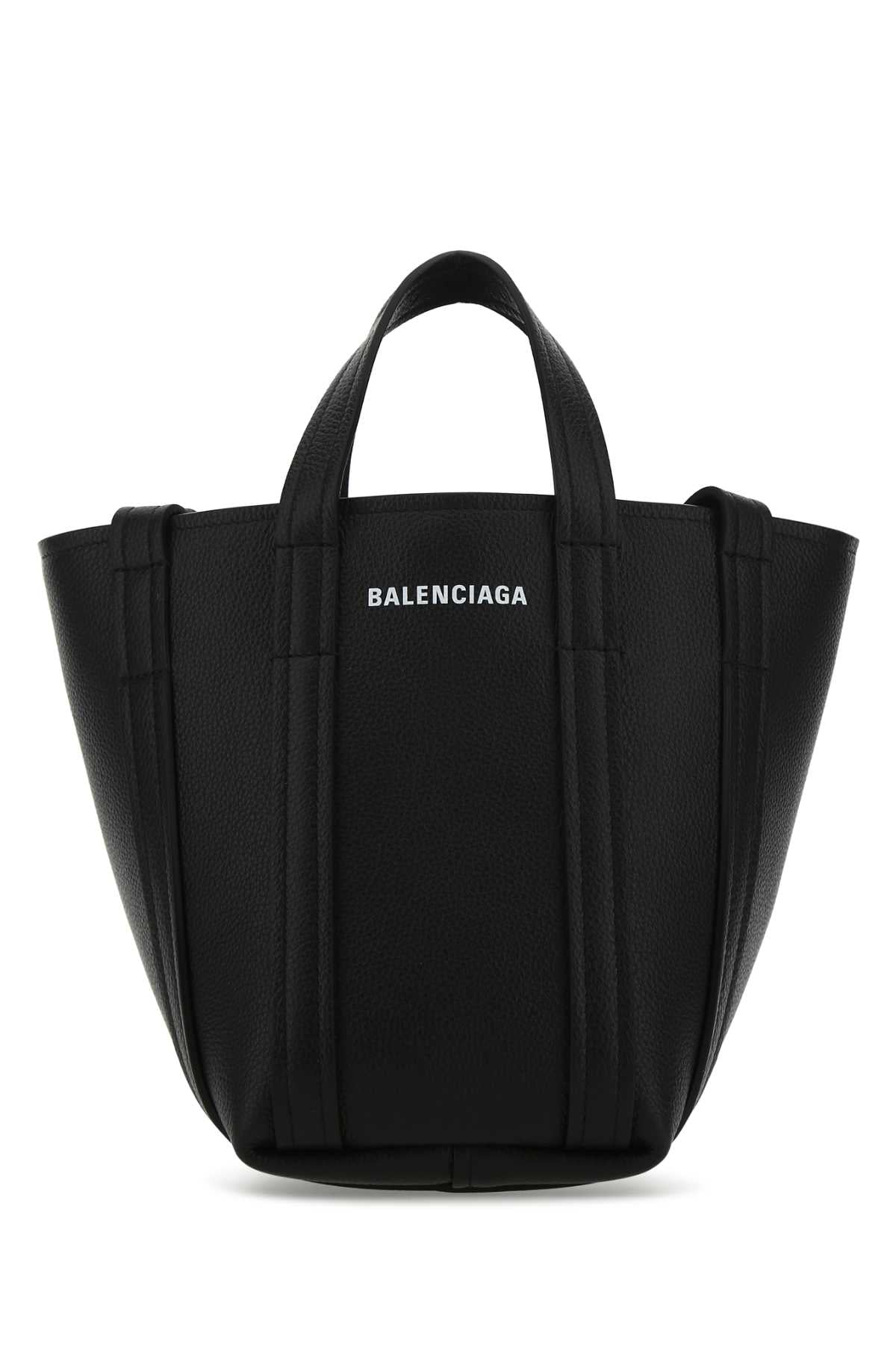 Balenciaga Women Black Leather Everyday Xs Handbag