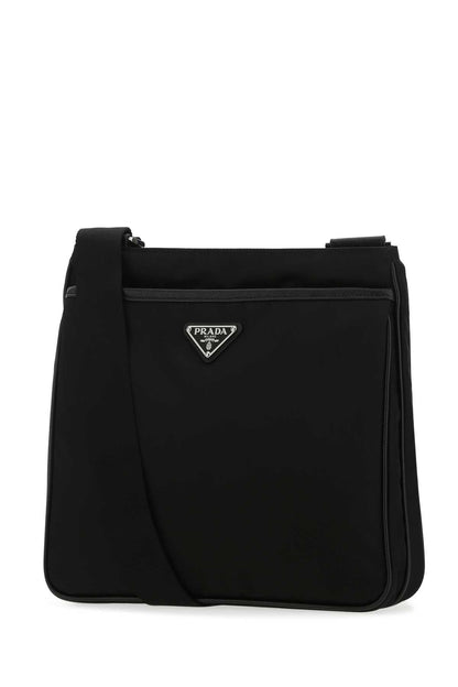 Prada Men Black Re-Nylon Crossbody Bag