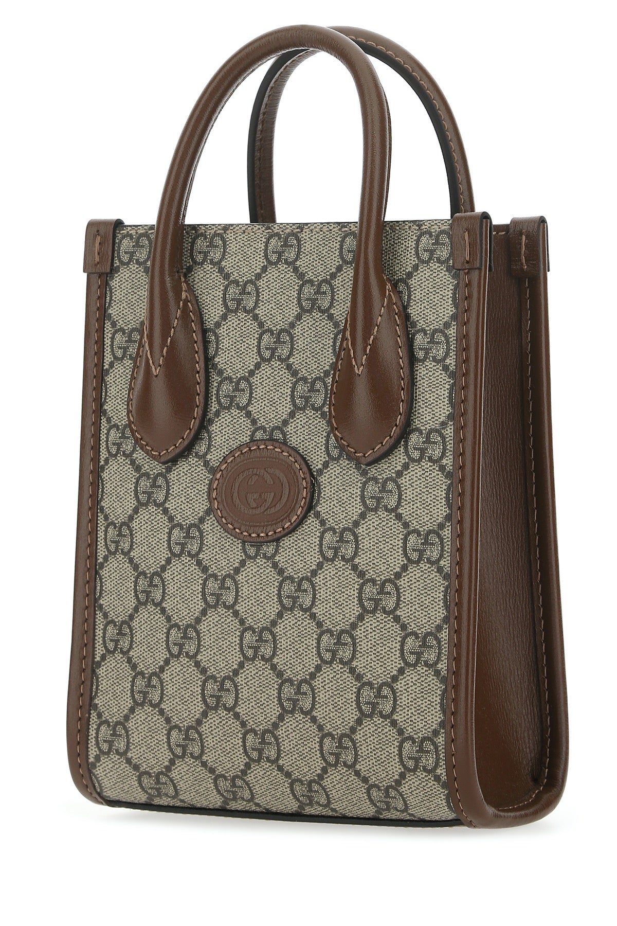 Gucci Men Gg Supreme Fabric Handbag