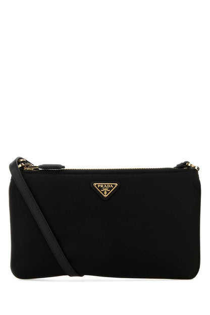 Prada Women Black Re-Nylon Pouch