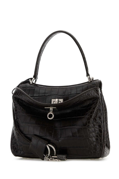 Balenciaga Women Brown Leather Mini Rodeo Handbag