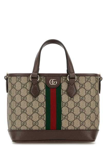 Gucci Women Printed Canvas Small Ophidia Handbag