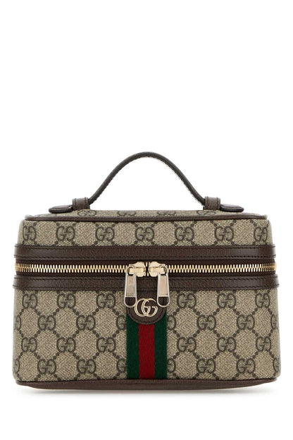 Gucci Women Printed Canvas Mini Ophidia Handbag