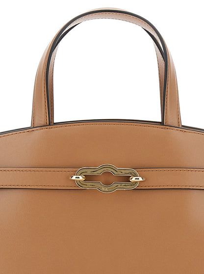 Mulberry Women 'Pimlico Small' Beige Handbag With Adjustable And Removable Shoulder Strap In Leather Woman