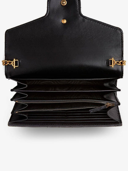 Gucci Women Gg Marmont Quilted Leather Shoulder Bag