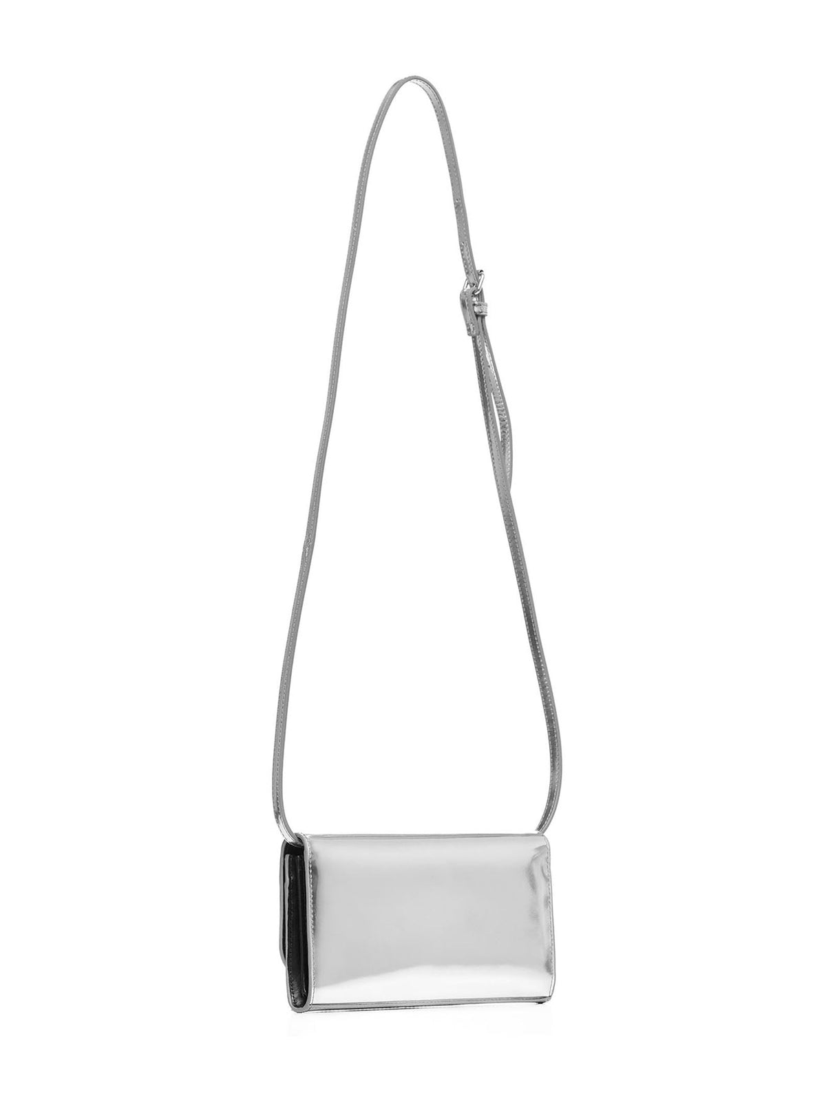 Diesel Women 1Dr Laminated Leather Wallet Bag
