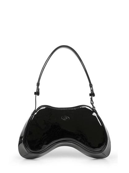 Diesel Women Black Play Shoulder Bag