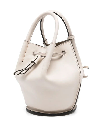 Tod's Women Logo-Charm Leather Mini Bucket Bag