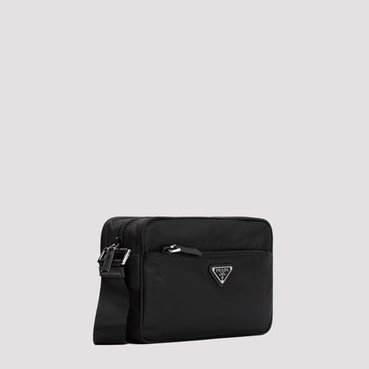 Prada Re-Nylon And Leather Shoulder Bag Women