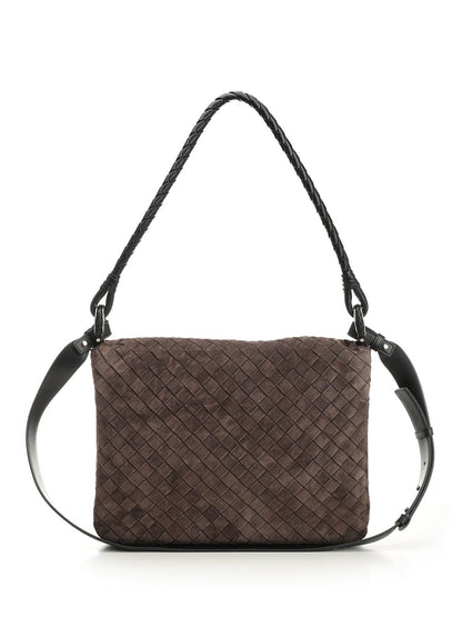 Bottega Veneta Men "Swing" Messenger Bag