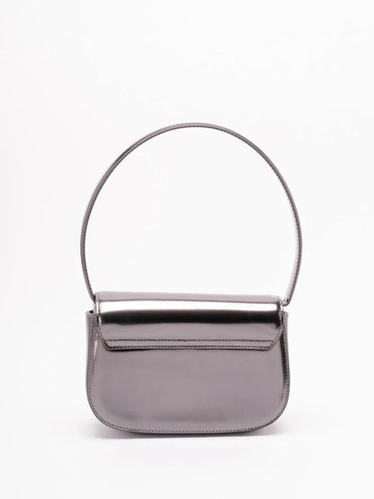 Diesel Women `1Dr` Iconic Shoulder Bag In Mirrored Leather