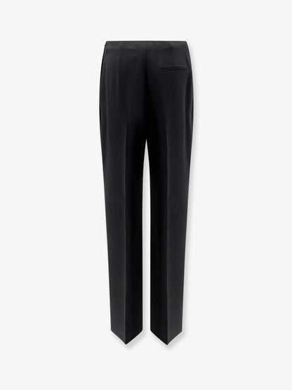 Alberta Ferretti Women Virgin Wool And Silk Trousers