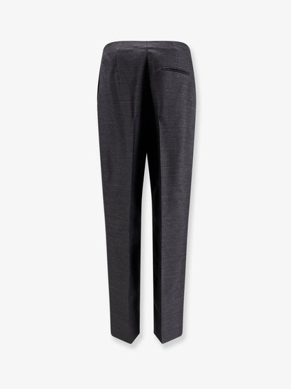 Alberta Ferretti Women Virgin Wool And Silk Trousers