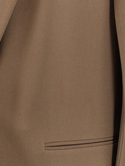 Alberta Ferretti Women Cady Blazer With Cut Out Sleeves