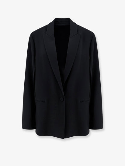 Alberta Ferretti Women Cady Blazer With Cut Out Sleeves