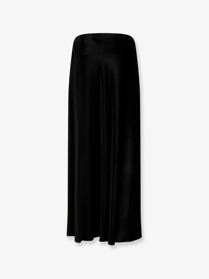 Alberta Ferretti Women Velvet Midi Skirt