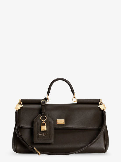 Dolce & Gabbana Women My Sicily Leather Shoulder Bag