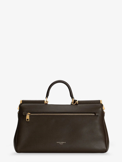 Dolce & Gabbana Women My Sicily Leather Shoulder Bag